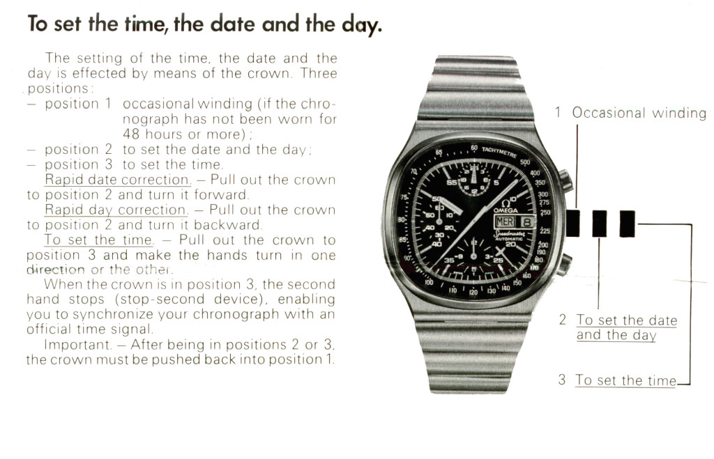OMEGA Speedmaster Mark 4.5 – Automatic Day-Date Chronographe