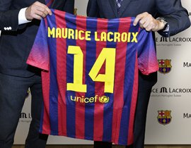 Maurice Lacroix FC Barcelona Partneship