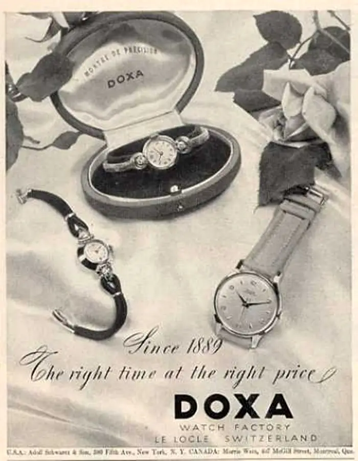 Doxa - historia marki od 1889 roku | Zegarkiipasja.pl