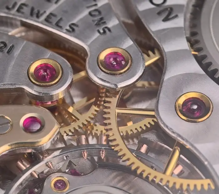 1704 - First method for fabricating jewel bearings for mechanical watches and clocks