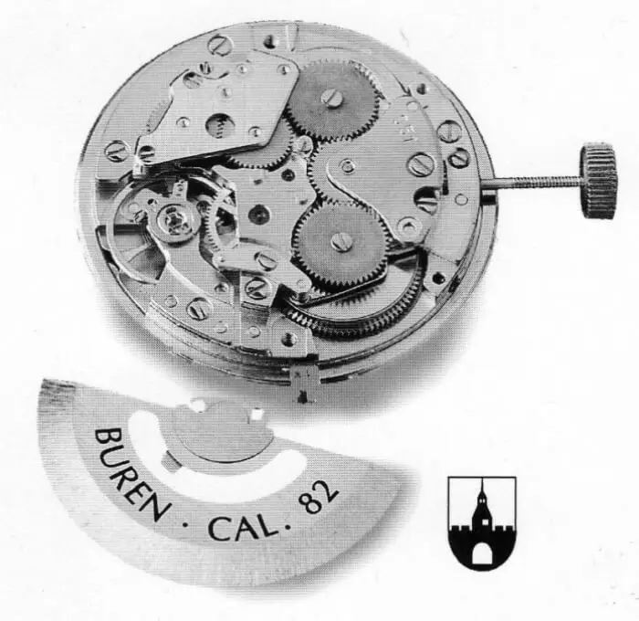 1967 - Drive spring with two barrels arrangement for watch movement