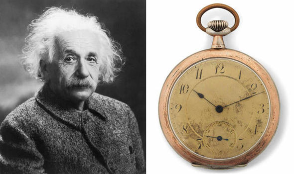 Aukcja Christie’s z przedmiotami należącymi do A. Einsteina, w tym jego zegarek!