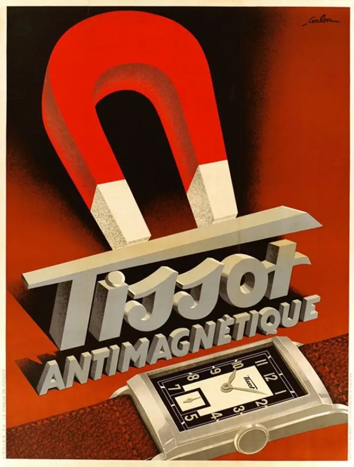 1930 - Antimagnetic wristwatch