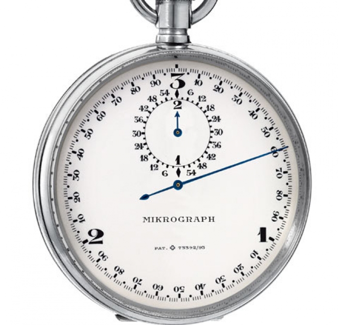 1916 - Mikrograph stopwatch with ability to time to 1/ 100th of second
