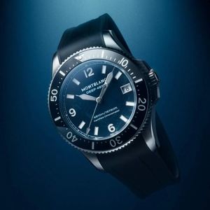 Instagram - Tak oto w ramach kolekcji Iced Sea powstał czasomierz Montblanc Iced Sea 0 Oxygen Deep 4810, czyli zegarek w którym...