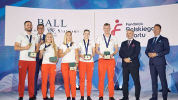 Medaliści III Igrzysk Europejskich 2023 nagrodzeni! Marka Ball wśród partnerów polskiego sportu