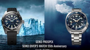 Seiko DIVER'S Prospex 55th Limited Editions - dwie nowe reedycje