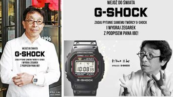 Zadaj pytanie twórcy G-SHOCK, wygraj zegarek z Jego podpisem!