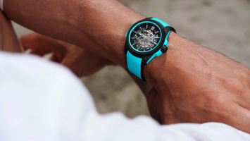 Zegarek na lato, w kolorze turkusowego morza. Norqain Wild One Skeleton 42mm Turquoise