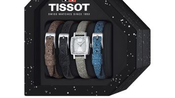 Jeden zegarek, cztery style. Tissot Lovely Square Festive Kit