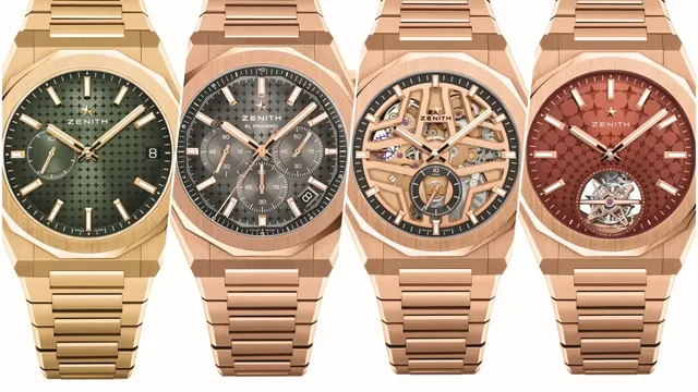 Zenith DEFY Skyline w wersjach ze złota. Cztery nowe modele definiujące luksus