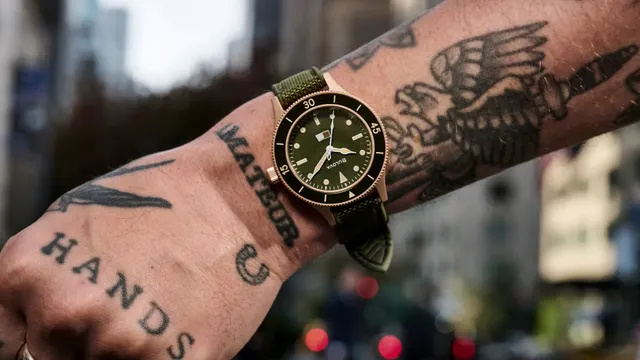 Zegarki ze wskaźnikiem wilgotności, z okazji 150-lecia marki. Bulova Mil-Ships Bronze