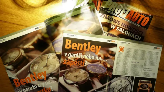 Bentley w garażu czy na… nadgarstku?