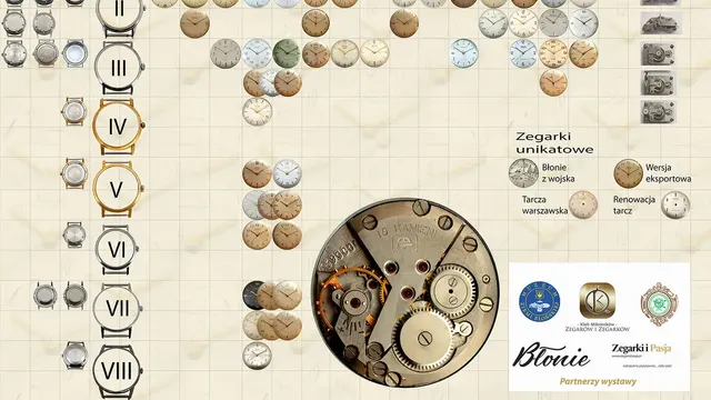 Wystawa „Zegarki Błonie w 70. rocznicę powstania Zakładów Mechaniczno-Precyzyjnych w Błoniu”