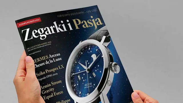 Magazyn Zegarki i Pasja NR 12 – już dostępny! Styczeń – Marzec 2020