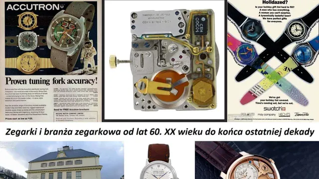 Zegarki i branża zegarkowa od lat 60. XX wieku do końca ostatniej dekady