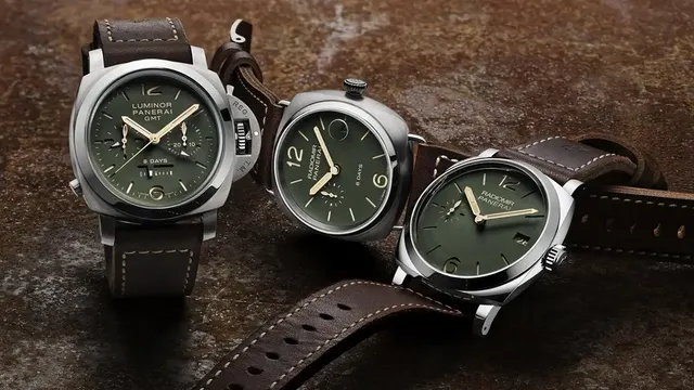 Officine Panerai – 3 modele z nowej kolekcji „Green Dial Limited Edition”