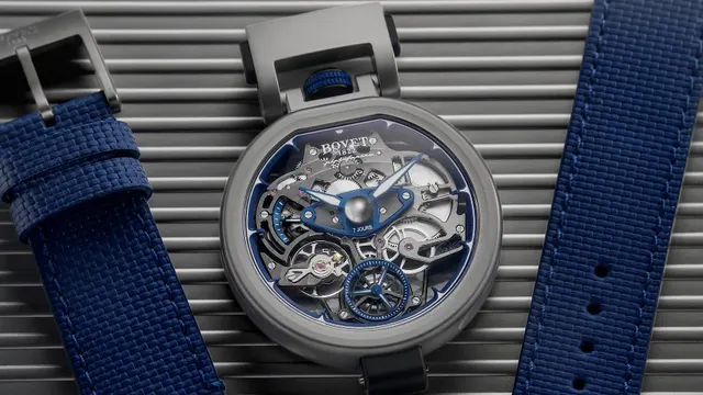 Wyjątkowy zegarek, efekt współpracy Bovet x Pininfarina Aperto 1