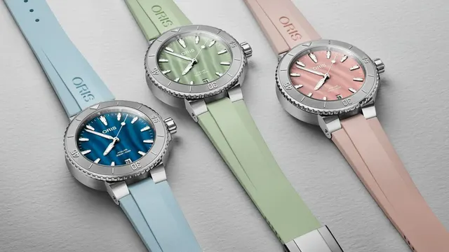 Nowe trio damskich zegarków Oris Aquis Date z kopertami 36,5 mm