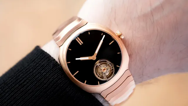 Minimalistyczny i ultranowoczesny! H. Moser & Cie. Streamliner Tourbillon Vantablack