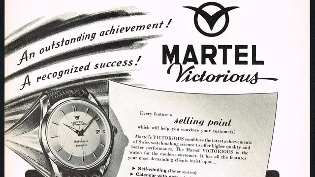 Martel Watch Co. – zapomniany twórca El Primero. Historia marki.