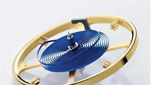 2000 - Sprężyna balansowa Parachrom Bleu