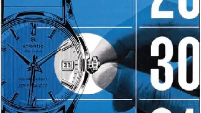 1960 - Szybka korekta wskazań kalendarza za pomocą koronki