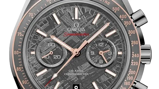 OMEGA Speedmaster Grey Side of the Moon Meteorite
