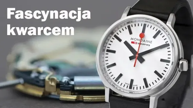 Mondaine Stop2Go, a zegar dworcowy...