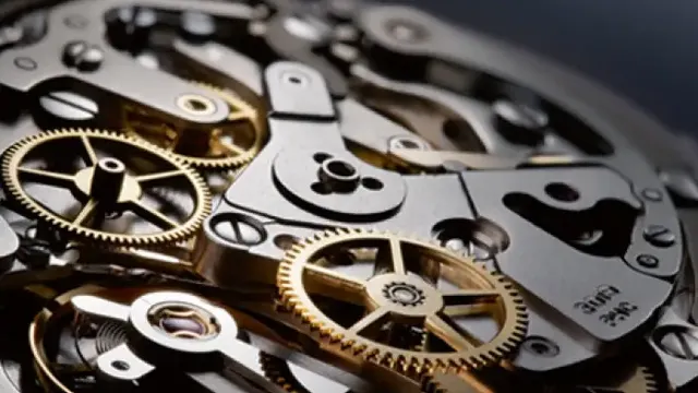 1969 - Zegarek ze stoperem i automatycznym naciągiem sprężyny (konstrukcja zintegrowana)