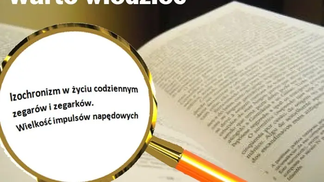 Izochronizm. Impulsy napędowe