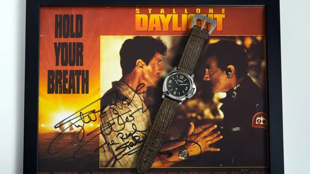 Zegarek Panerai Sylvestra Stallone z filmu Daylight sprzedany w… 5 minut