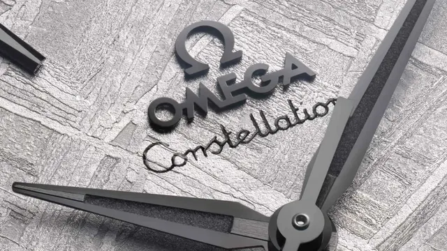 Omega Constellation Meteorite. Każda tarcza zegarka jest unikatowa!