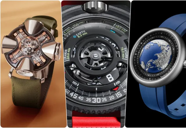 Szalone projekty zegarków: 3 nietypowe modele pozbawione wskazówek