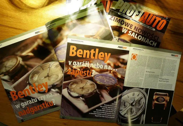 Bentley w garażu czy na… nadgarstku?