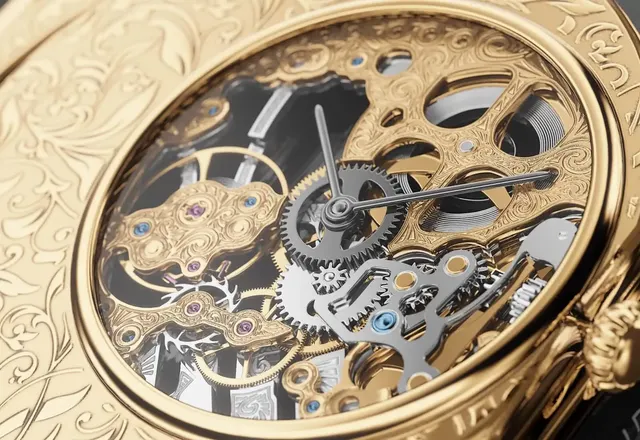 Smartfon z zegarkiem… mechanicznym? Caviar Grand Complications Skeleton Gold!