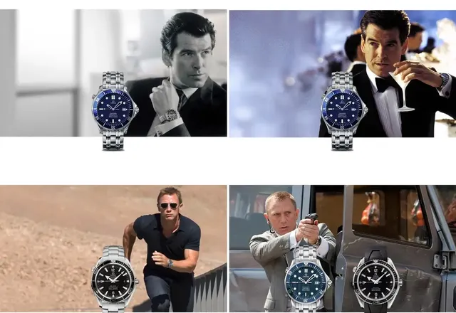 Zegarki Omega, które nosił James Bond od 1995 roku