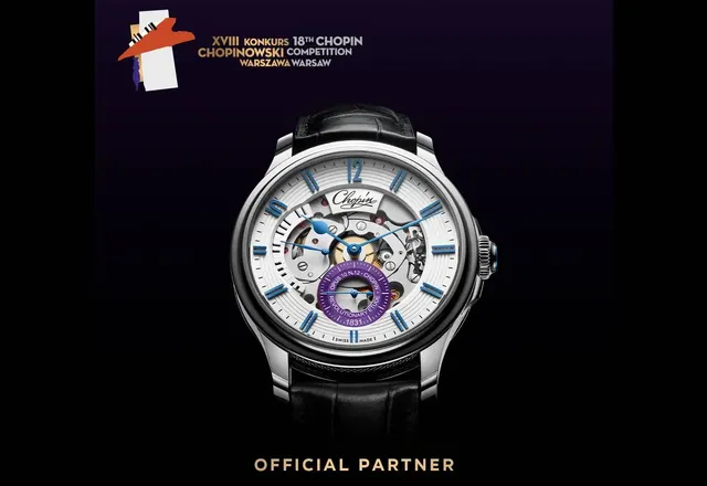 Chopin Watches oficjalnym partnerem XVIII Konkursu Chopinowskiego i specjalny zegarek