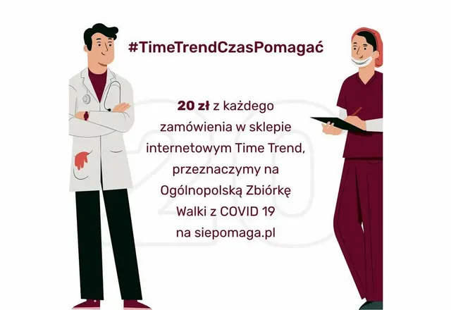 Akcja: #TimeTrendCzasPomagać