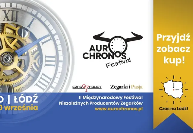 AuroChronos Festival 2018: niezależni producenci zegarków ze świata powracają do Łodzi (29 – 30 września 2018)