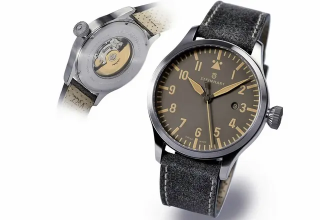 STEINHART NAV B-UHR 44 Date i 44 Date Vintage