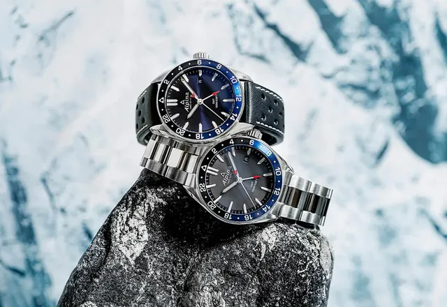 ALPINA Alpiner Quartz GMT - dwa czasy na trzy sposoby