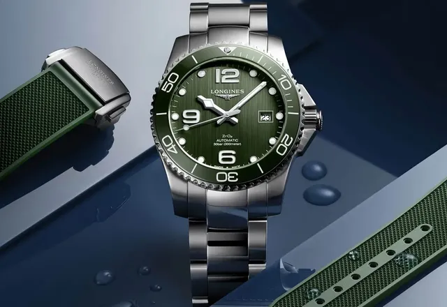 LONGINES HydroConquest - młoda legenda w nowych, zielonych odmianach!