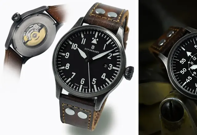 Steinhart Nav B-Uhr 44 Gun Metal Automatic A-Muster i B-Muster