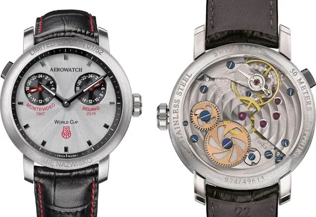AEROWATCH Renaissance Dual Time - Polish Basketball Anniversary Limited Edition