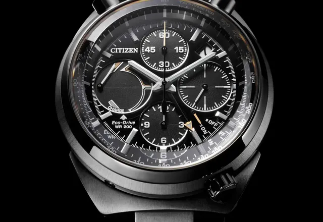 CITIZEN Eco-Drive Analog Chronograph Bullhead – model z okazji 100-lecia marki