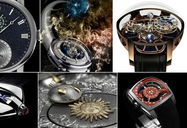 „Zegarki kosmiczne” – modele o nieziemskim wyglądzie i nietypowych funkcjach!