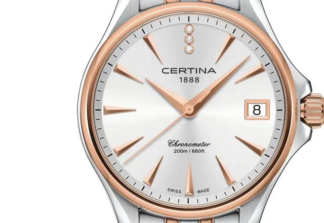 Certina DS Action Lady Diamonds - w subtelny sposób podkreślić kobiecość