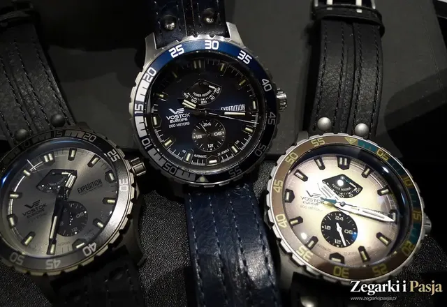 Nowość: Vostok Europe – kolekcja „Expedition Everest Underground” (zdjęcia live)