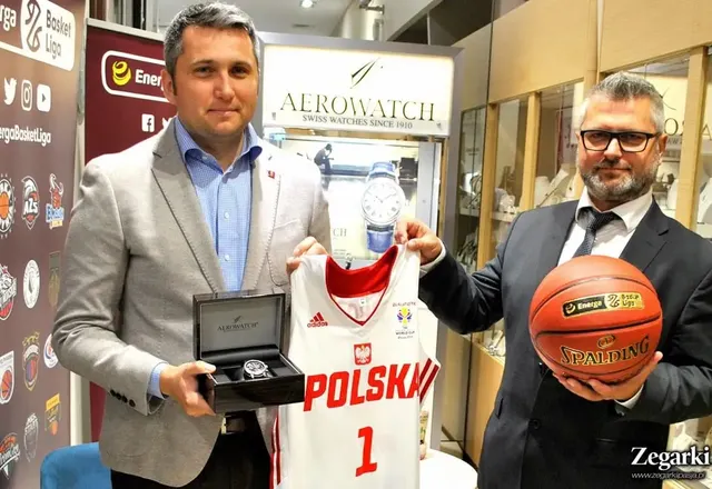 Szwajcarska marka Aerowatch partnerem Polskiej Koszykówki!